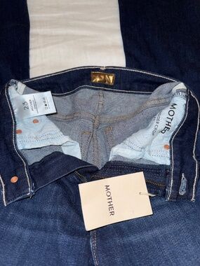 MOTHER Insider crop step fray jeans 23 off limits brand new